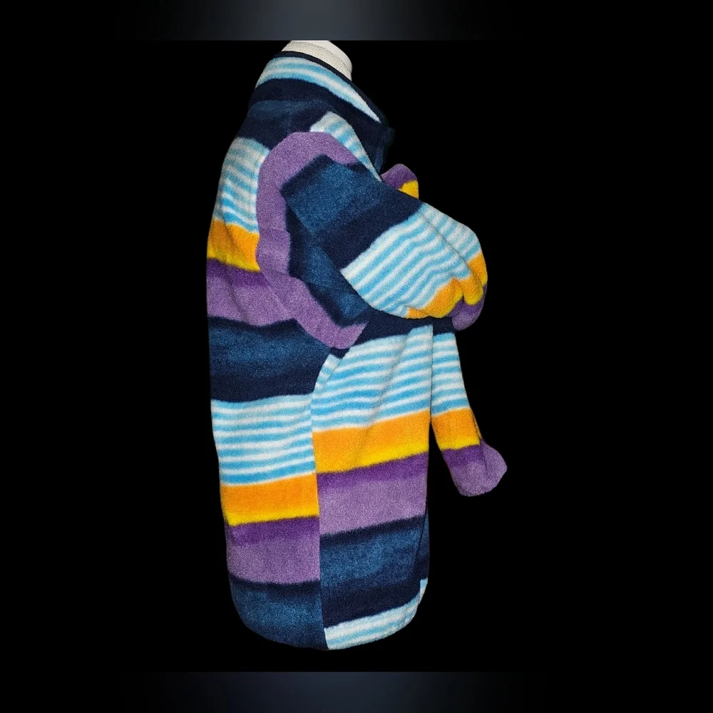Patagonia Unisex Synchilla Snap-T Fleece Pullover 2016 Painted Fitz Stripe Sz XS - Picture 6 of 16